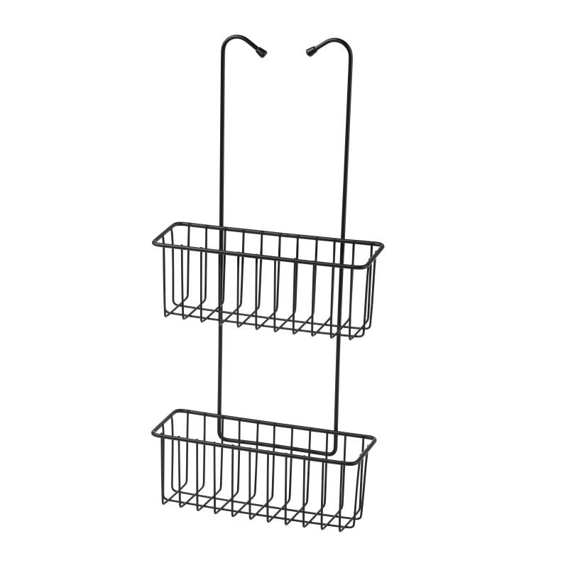 String dusjkurv dobbel for dusjarmatur, sort