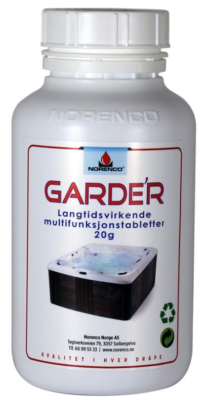 Garder Multifunksjonstabletter for utespa