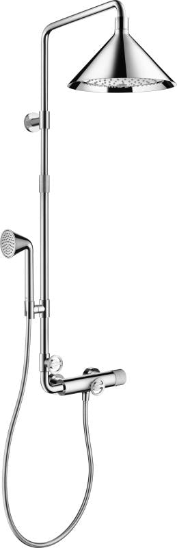 AXOR Showers/Front Showerpipe med termostat og hodedusj 240 2jet