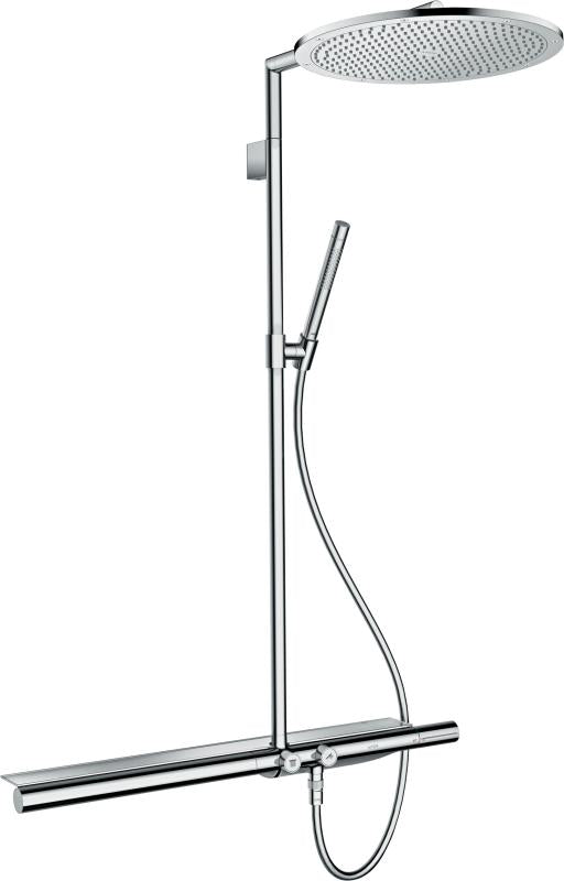 AXOR ShowerSolutions Showerpipe med termostat 800 og hodedusj 350 1jet